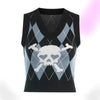 After Death Knitted Sweater Vest