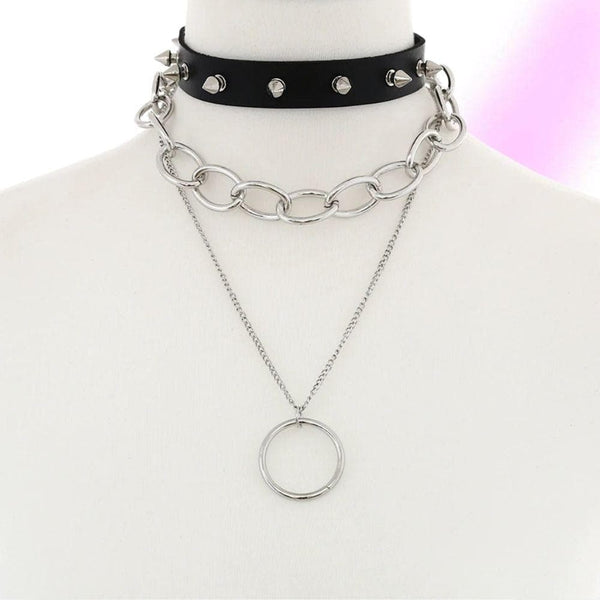 Hate Me Not Choker Necklace Set