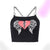 Stitched Heart Crop Top