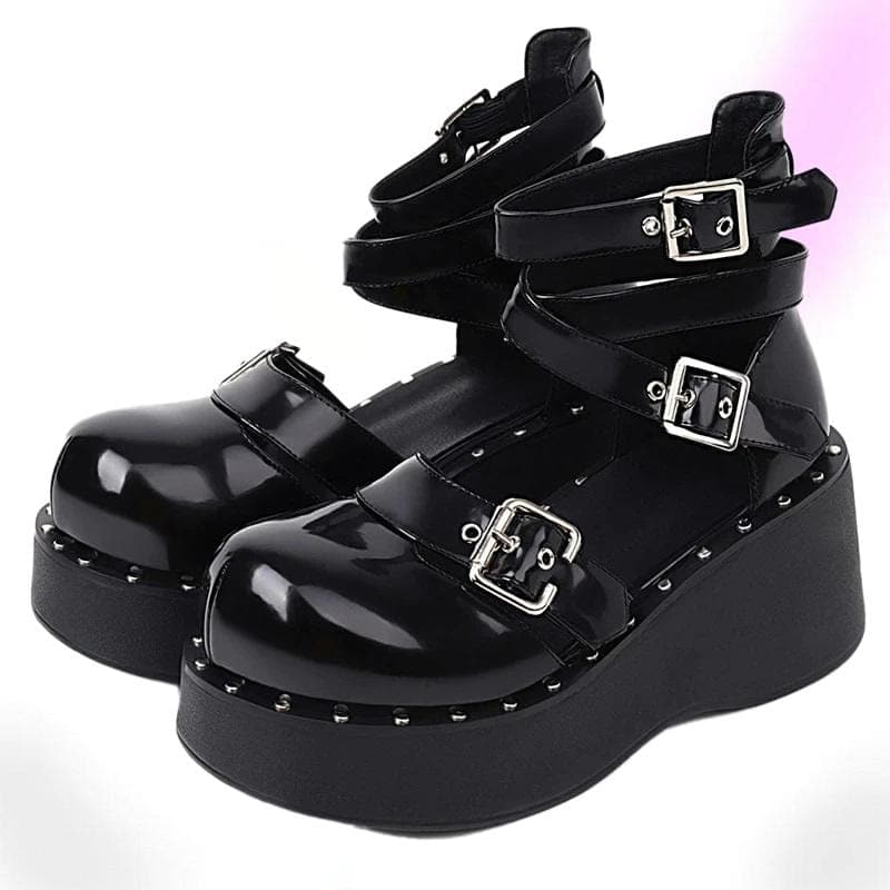 Black Eve Mary Jane Shoes