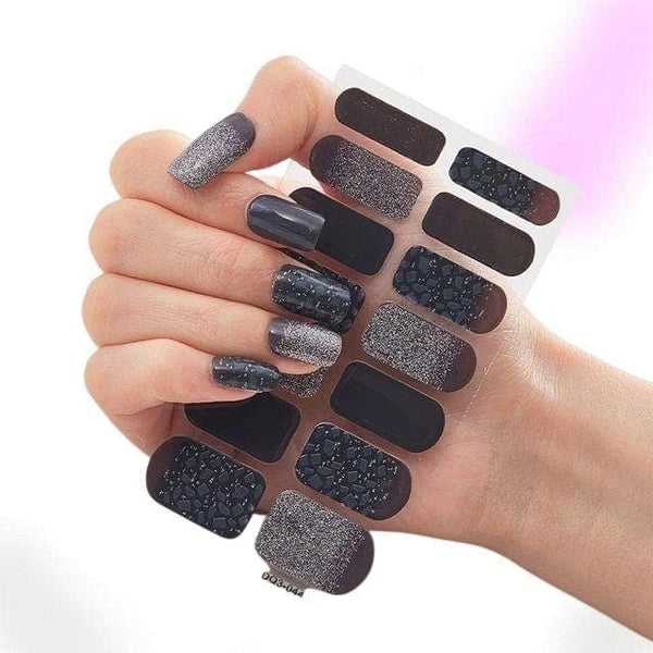 Goth Minimalist Nail Art Stickers