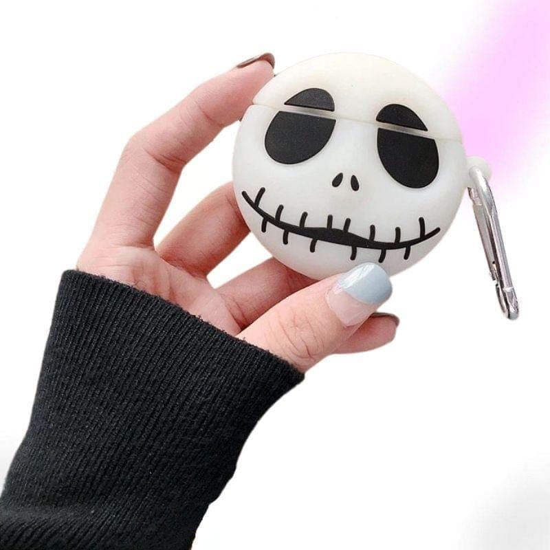 Glow in the Dark Skull Airpods Case