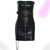 Bad Omen Leather Tube Dress