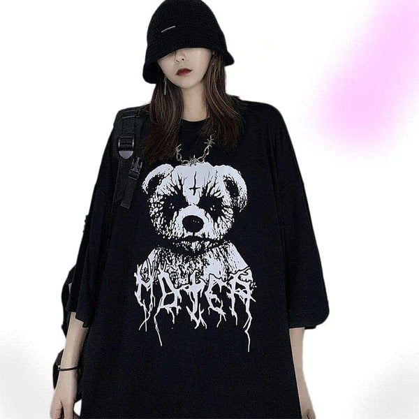 Creep Dark Grunge Loose Shirt