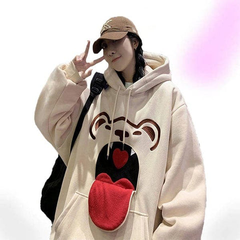 Hungry Bear Oversized Hoodie