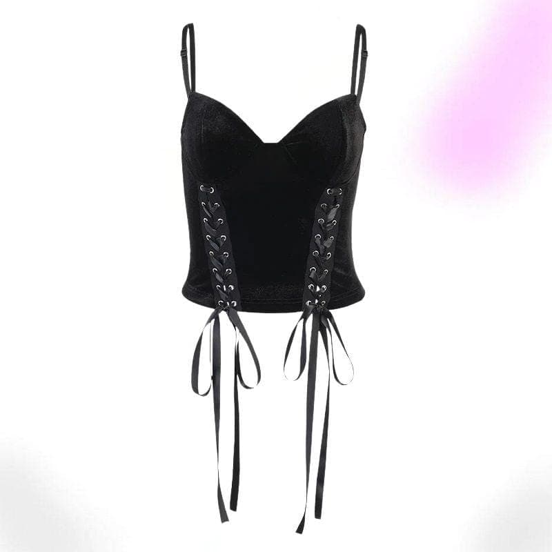 Delusion Black Cami Top