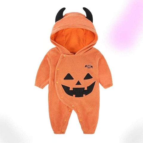 Pumpkin Long Sleeve Jumpsuit