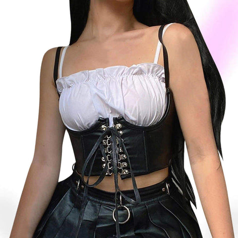 Lil Black Vest Corset