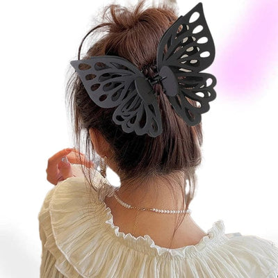 Gothic Butterfly Hair Claw Clip