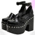 Blaque Rivet Platform Shoes