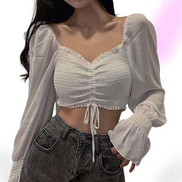 Lilith Off Shoulder Crop Top