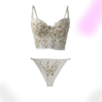 Anastasia Embroidered Lingerie Set