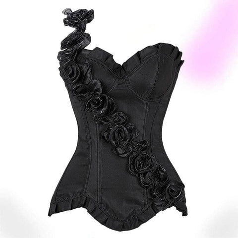 Floral Sweetheart Overbust Corset