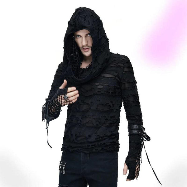 Devil Gothic Black Hoodie