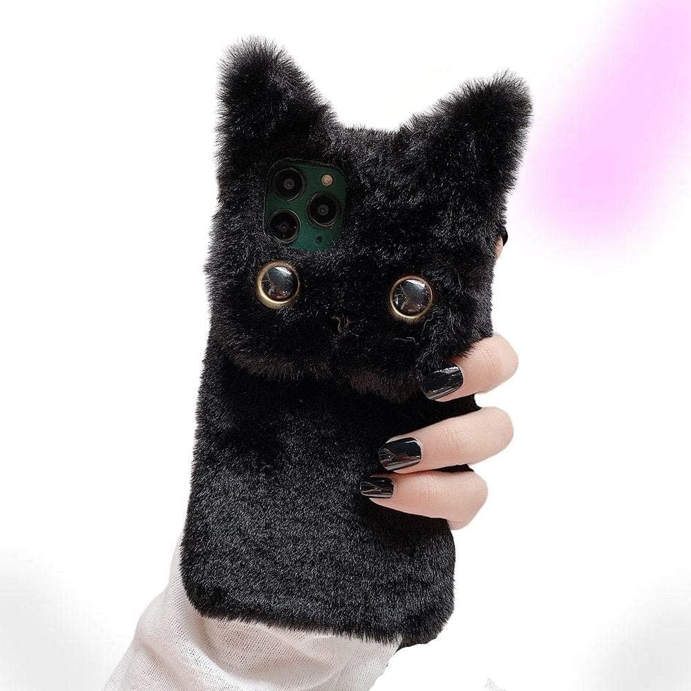 Furry Cat Phone Case iPhone Case Gothic Phone Case Gothic