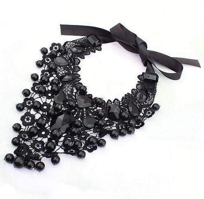 Black Rocks Gothic Necklace