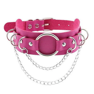 Lawbreaker Punk Leather Choker