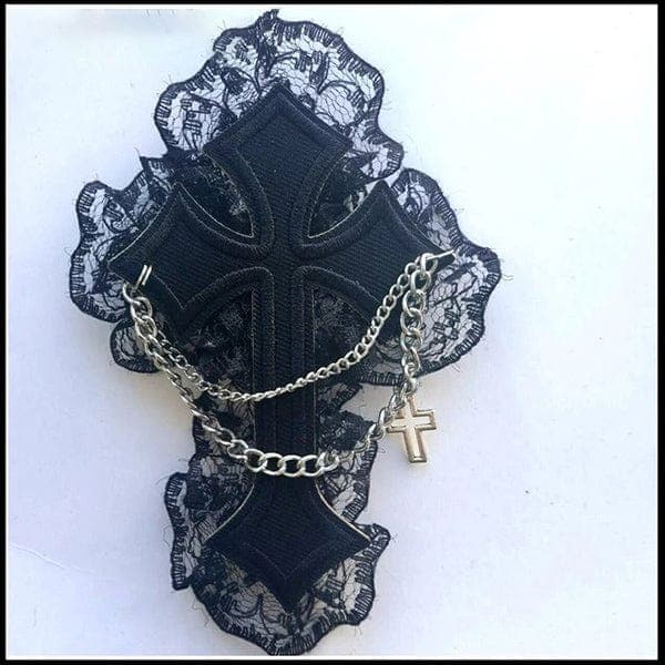 Crucifix Lolita Hair Pin