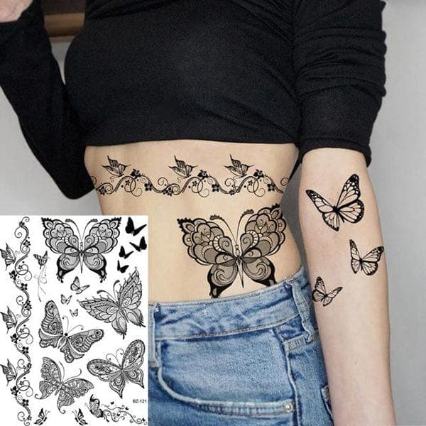 Sexy Brutale Temporary Tattoos