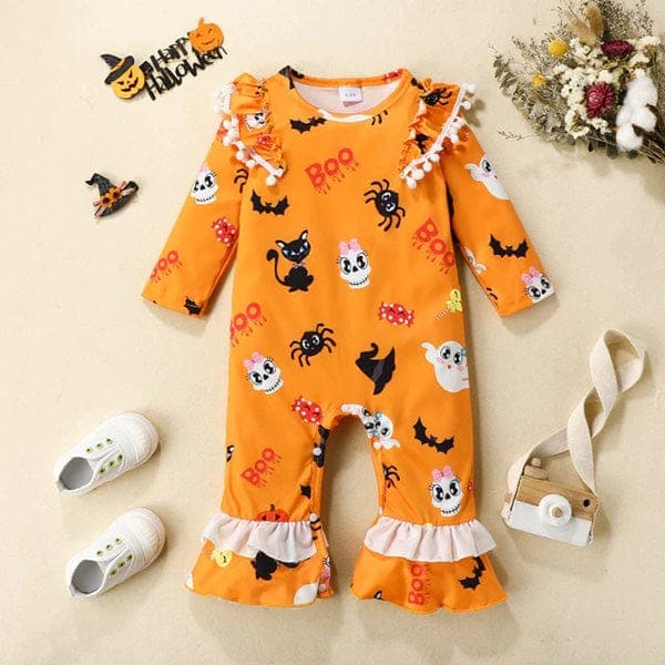 Scary Monsters Baby Jumpsuit