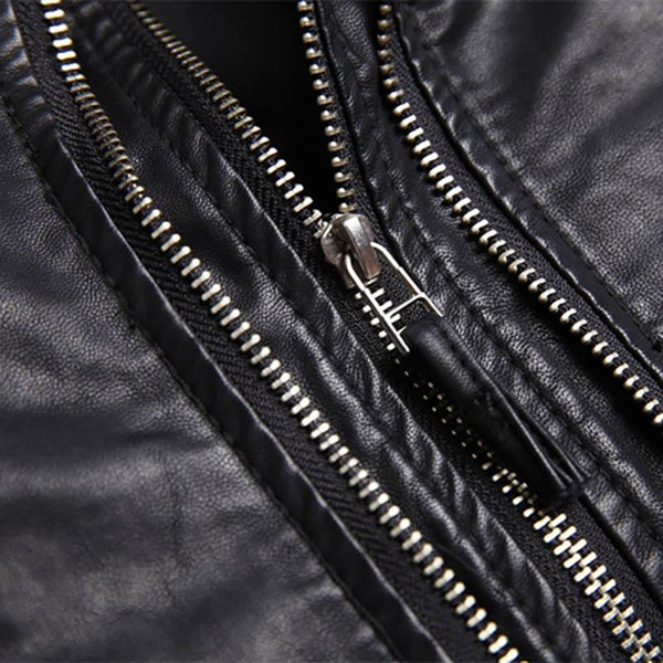 Jean Rider Faux Leather Jacket