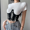 Noire Corset Tshirt