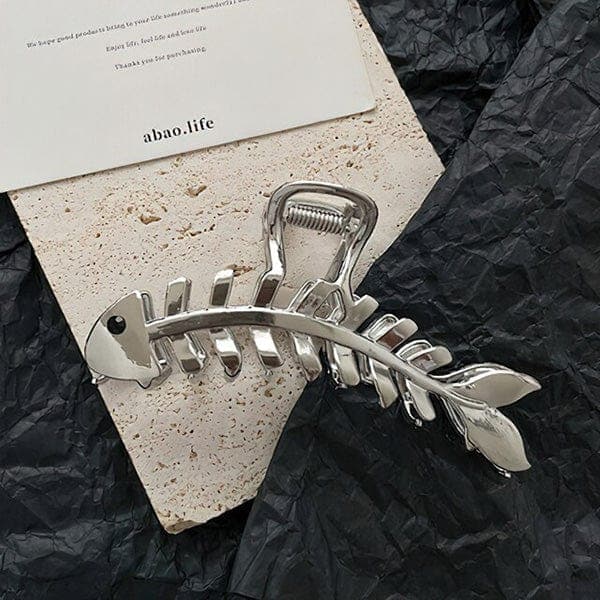 Punk Metal Hair Claw Clip