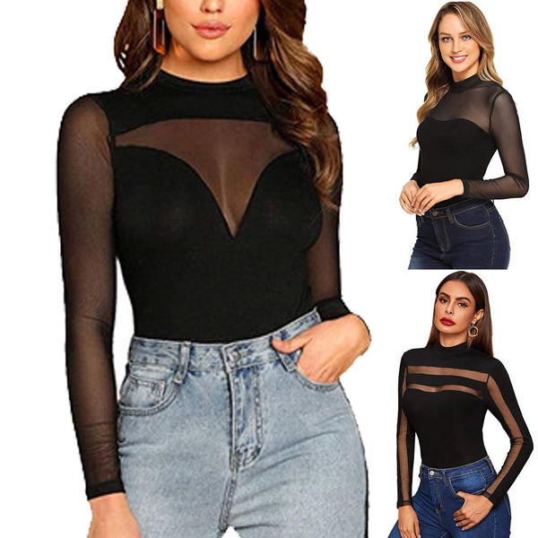 Missguided Black Sexy Bodysuit