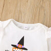 First Halloween Baby Jumper Dress Set