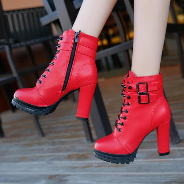 Rivet Rider Gothic Boots
