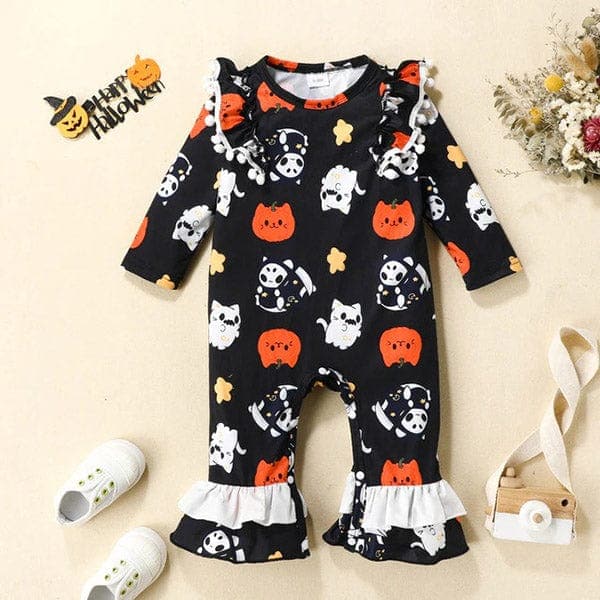 Scary Monsters Baby Jumpsuit