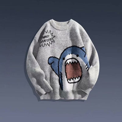 Shark Attack Knitted Sweater