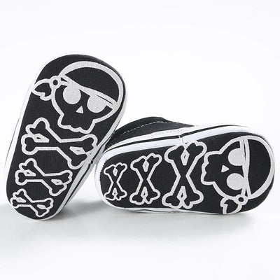 Pirate's Skull Baby Shoes