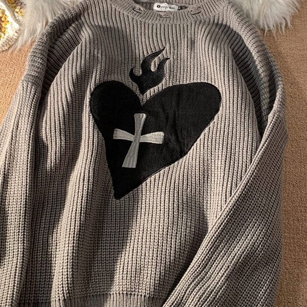 Cross My Heart Loose Sweater