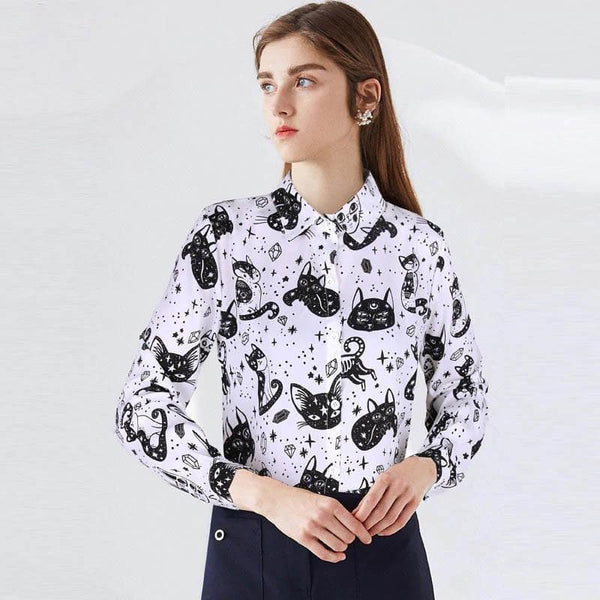 Felicia Cat Blouse