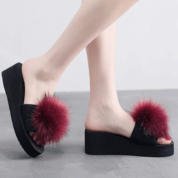 Summer Sassy Pompom Sandals