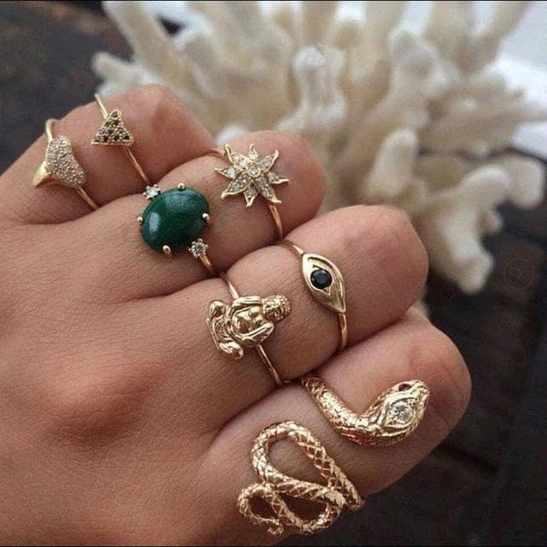 Superstitious Bohemian Ring Sets