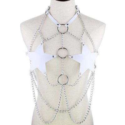 Chained Star Body Harness