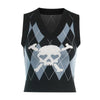 After Death Knitted Sweater Vest
