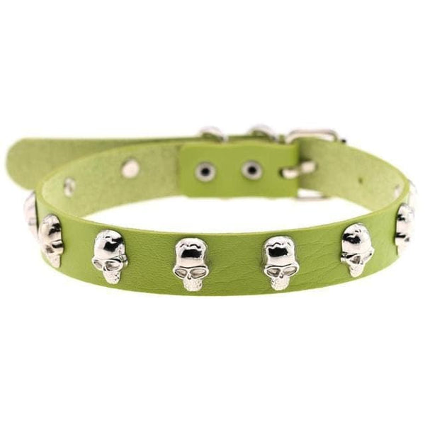 Cursed Skull Choker Necklace