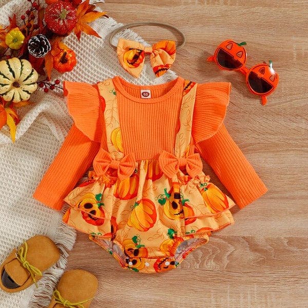 Bootiful Halloween Baby Romper