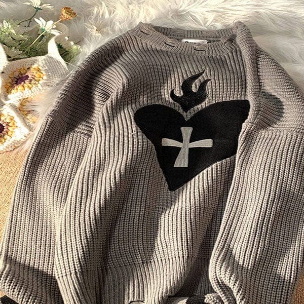 Cross My Heart Loose Sweater