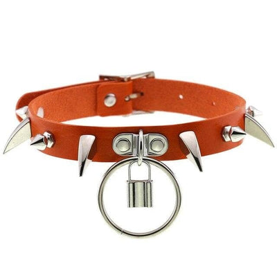 Locked Up Choker Necklace