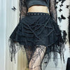 Web of Darkness Mini Skirt