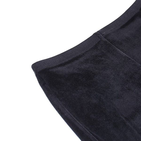 Dark Vixen Velvet Flare Pants