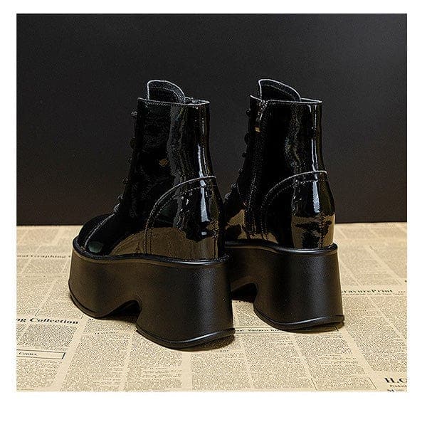 Julie Platform Saddle Shoes