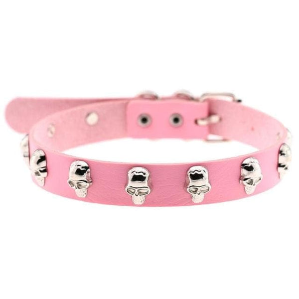 Cursed Skull Choker Necklace