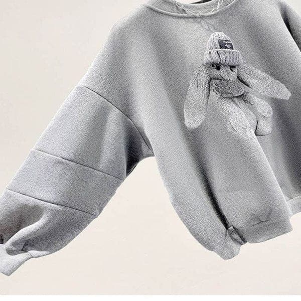 Bunny Haze Loose Sweatshirt