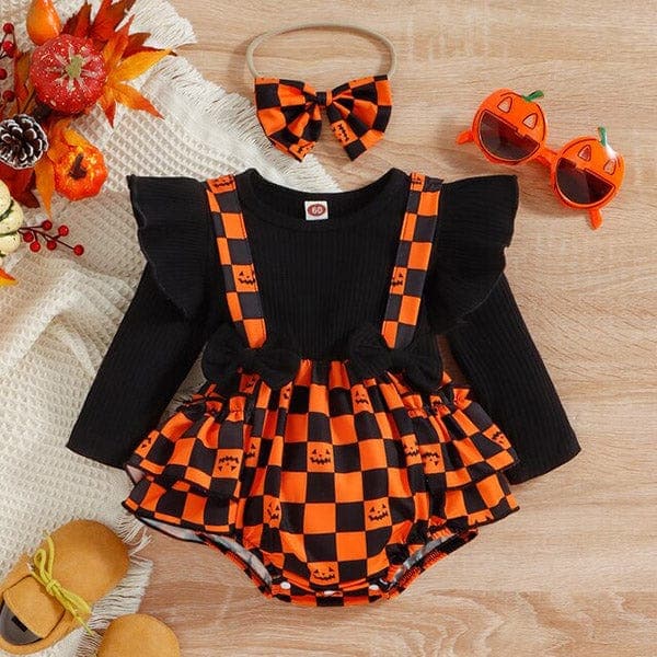 Bootiful Halloween Baby Romper