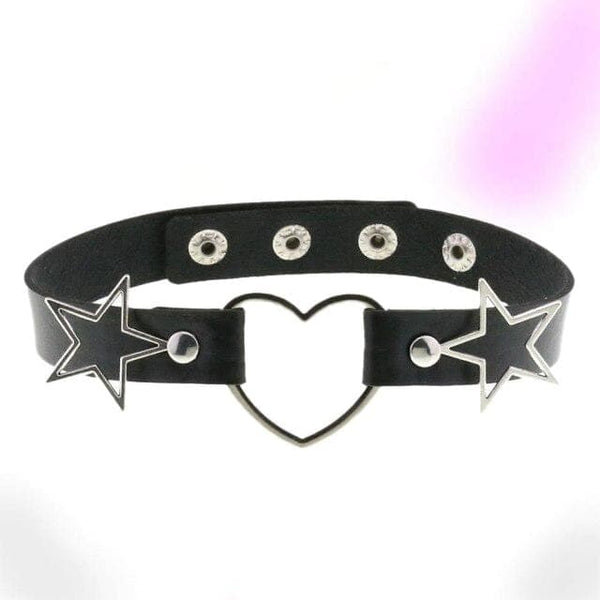 Cosmic Love Gothic Choker Necklace